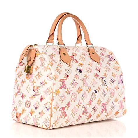 lv watercolor speedy 30